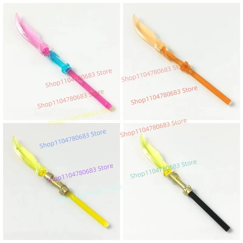 MOC Building Block Assembly Accessories Wide Knife Long Handle Knife Decorative Ornaments Collection Toys Holiday Gifts
