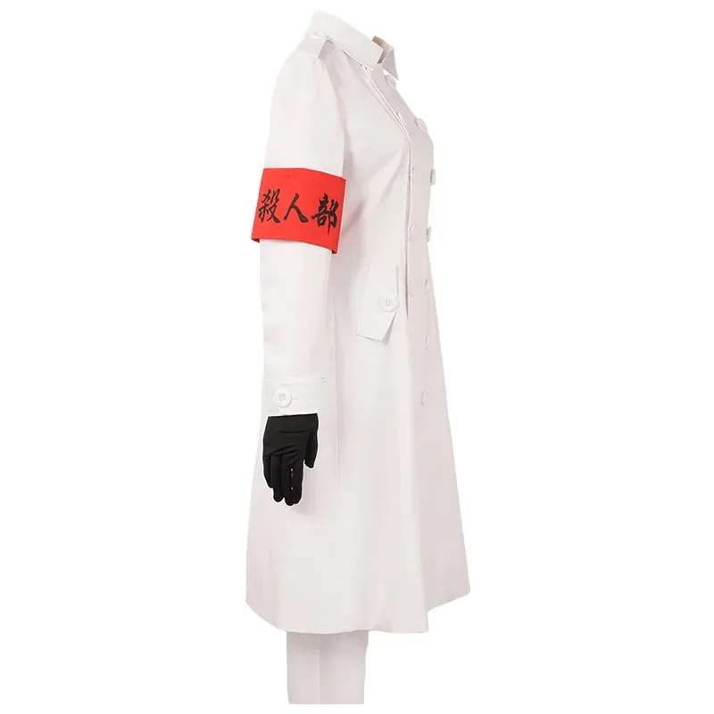 2025 جديد أنيمي طوكيو المنتقمون Kokounoi Hajime تأثيري حلي Seishu Inui الأبيض موحدة خندق معطف شارة قفازات أسود Dr ❤ ❤