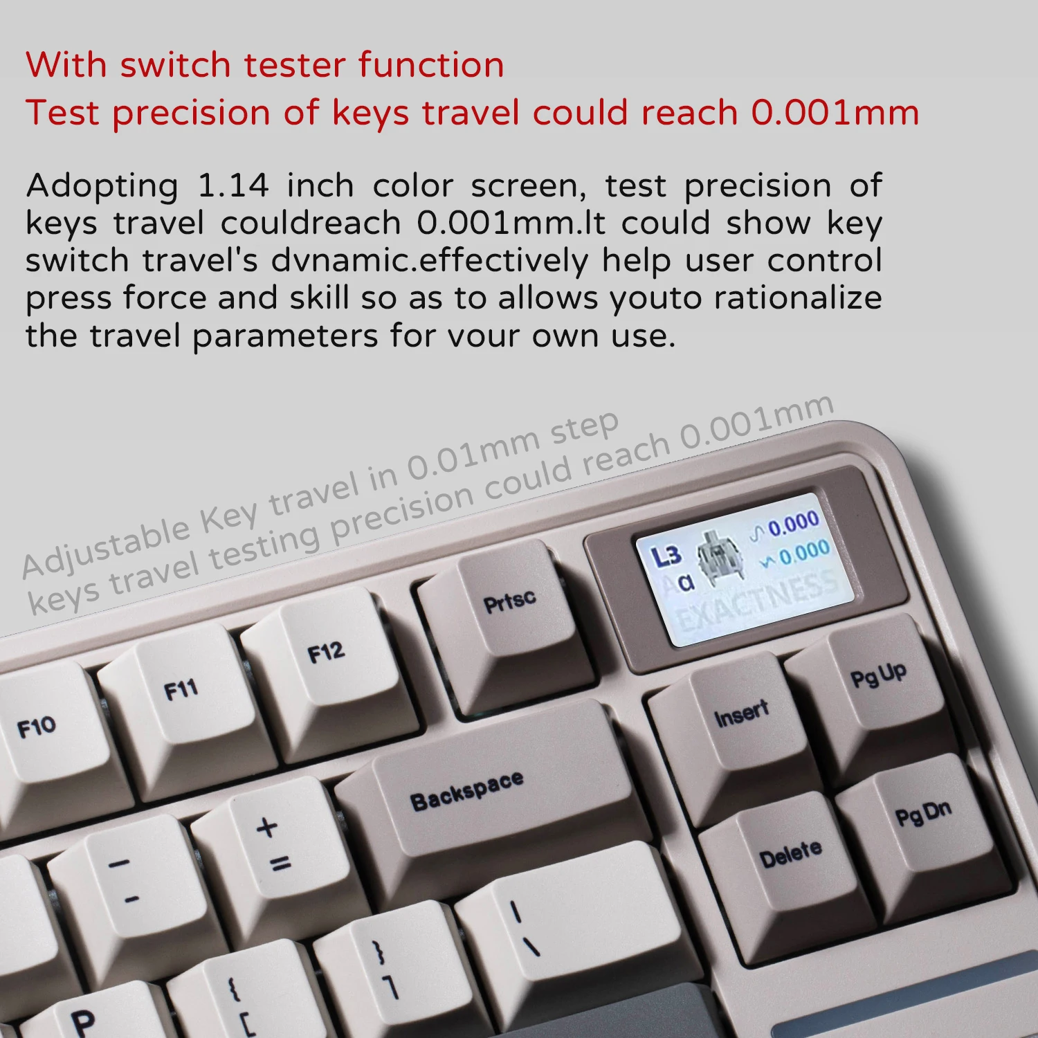 SIKAKEYB Castle nuevo HM80 teclado magnético para juegos de 82 teclas Gateron junta de interruptor de eje de jade magnético sensibilidad ajustable de 0,001mm