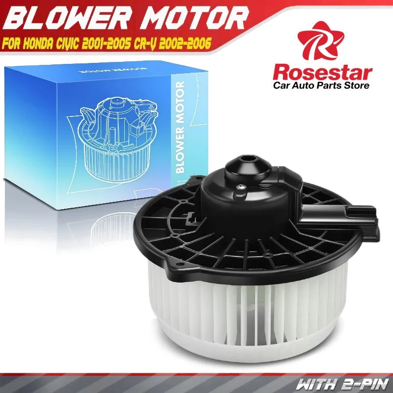 

Двигатель вентилятора отопителя кондиционера HVAC для Honda CR-V 2002-2006 Civic 01-05 Element 03-11 79310-S5D-A01, 79310-S7A-G12, 79310S5DA01
