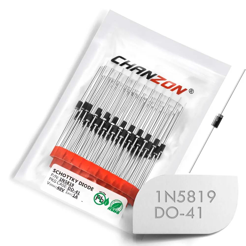 100 Pcs 1N5819 Scho… - image