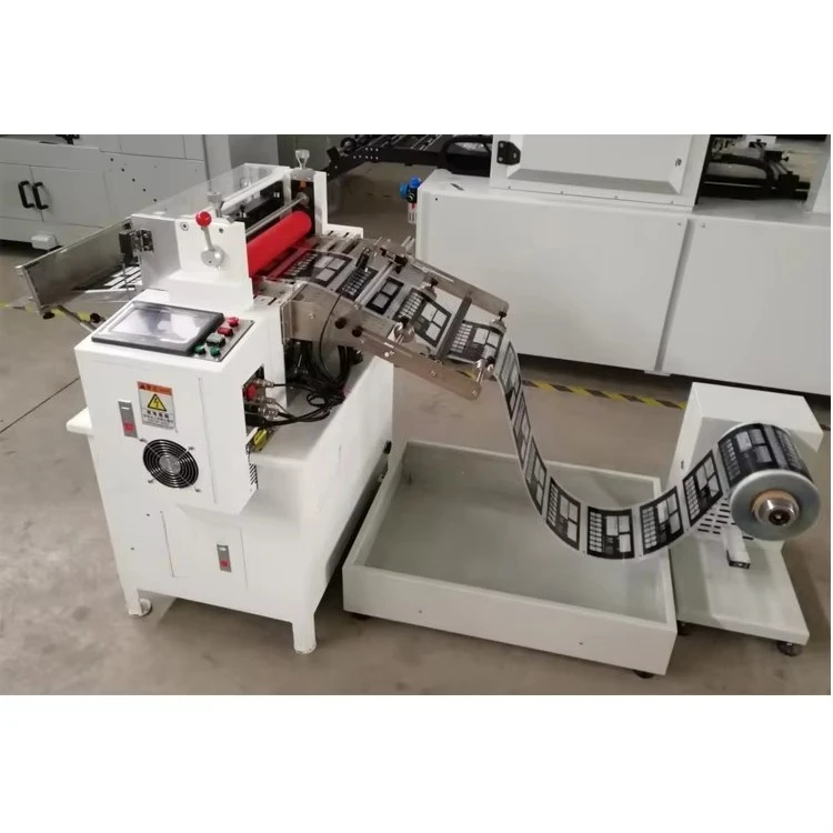Post Press Usage Printed Paper Laminating Screen Protector Film Roll to Sheet Cutting Machine