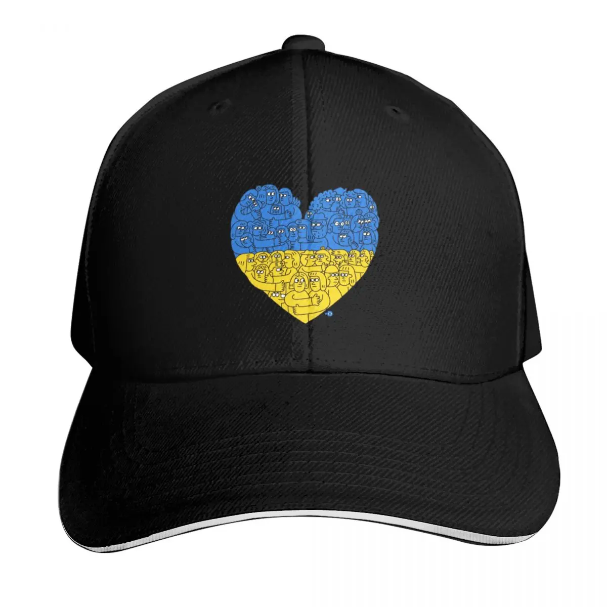 Hug your neighbor Baseball Cap Strapback Dad Hat Six Panel Structured Crown Sun Protection UPF 50+