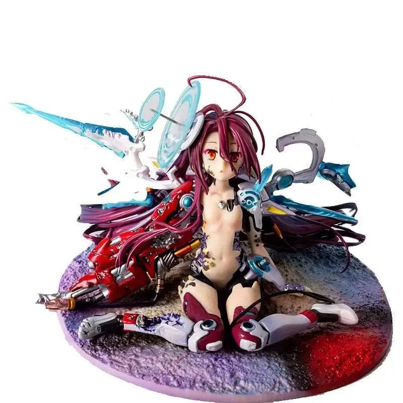 Anime NO GAME NO LIFE ZERO Shuvi Dola Fgure Statue 13cm PVC Action Figure Model Collectible Toy Doll Gifts Fan Benefits