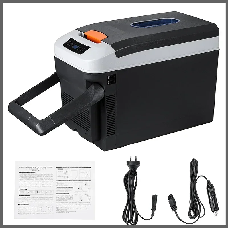 35L Mini Refrigerator Portable 0-65℃ Cold & Warm Dual-purpose DC12V 24V 220V Outdoor Food Drinks Fridges with LED Smart Display