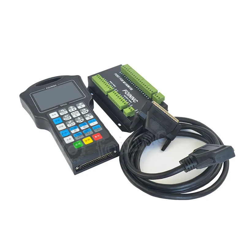 Handheld engraving machine motion controller DM500T3 DM500T4 3-axis 4-axis control XYZA 4-axis round carving processing