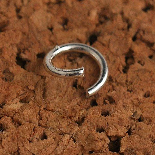 3-4-5-6-7-8-9MM 200pcs  Silver Open Jump Ring Silver Components DIY Jewelry 925 Sterling Silver findings opening rings