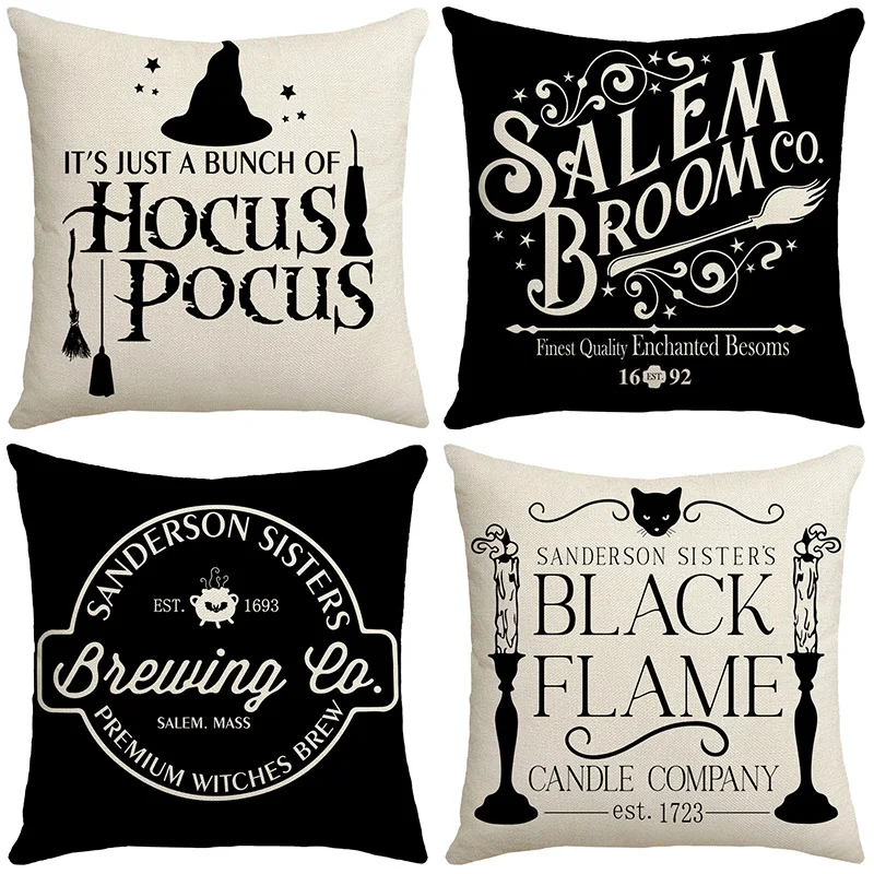 

1pc Halloween Decorations Cushion Covers Halloween Decorations Pillowcases Pillowcases for Home Beautiful Pillowcases