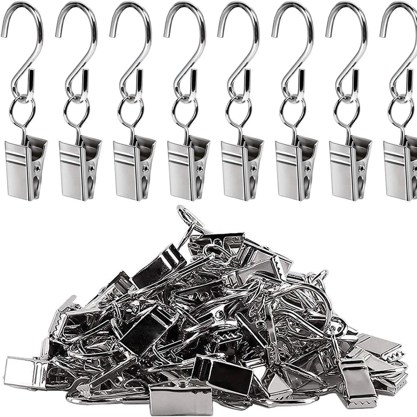 20pcs String Light Clips Party Light Clips Awning Light Clips Curtain Clips Metal Hanger Hooks Small Hanging Clips