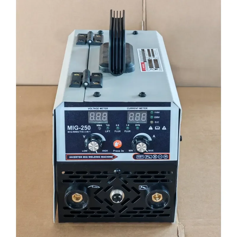 Factory Customized MIG 250amp Smart Digital Control Gasless Flux Core Wire Mig Welder Welding Machines