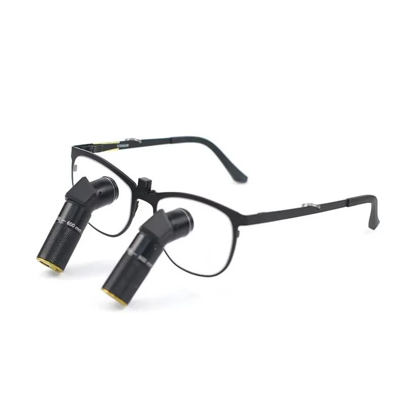 Professional Adjustable 45 Degree Ergonomic Surgical Magnifier 8.5X Dental Loupes for Dental Surgery & Oral Therapy