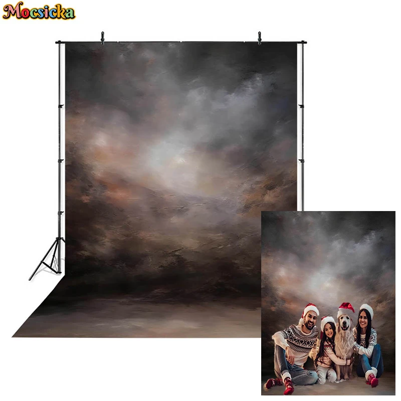 Abstract Art Texture Backdrop For Photography Kids Old Master Adult Portrait Newborn Birthday Photo Background Studio Wall Props