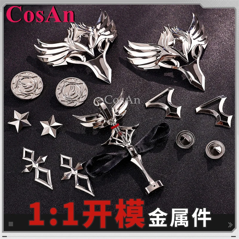 

CosAn Game Arknights Exusiai The New Covenant Cosplay Costumes Gorgeous Elegant Combat Uniforms Halloween Role Play Clothing