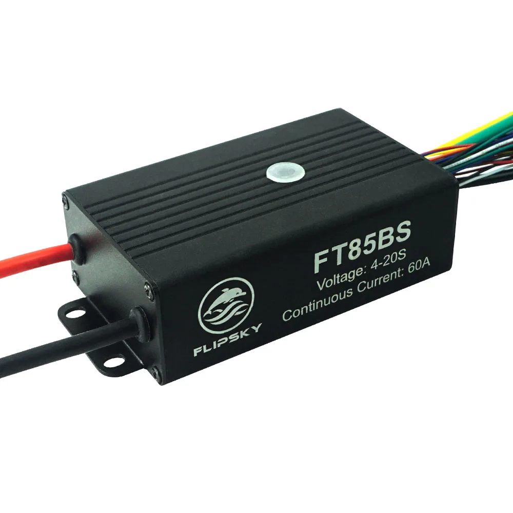 

FLIPSKY FT85BS ESC с алюминиевой фотолампой для электрического скейтборда/скутера/контроллера скорости электровелосипеда/мотоцикла/робота