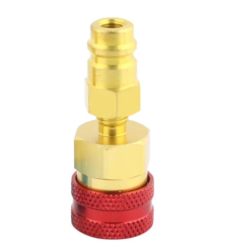 For quick connector, car fluoride high and low pressure connector, inflatable nozzle accessories, auto maintenance tools