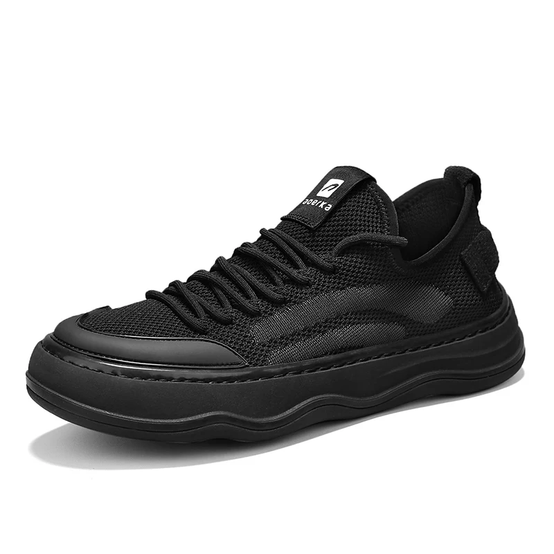 

Men's motorcycle shoes with fly woven mesh surface, breathable, lightweight, fashionable and casual shoes