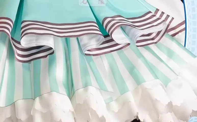 

Костюм для косплея Сакуры Киномото из Cardcaptor Sakura, мятно-зеленый, в стиле Лолита, для аниме-вечеринок, ролевых игр, Хэллоуина, для женщин HCos