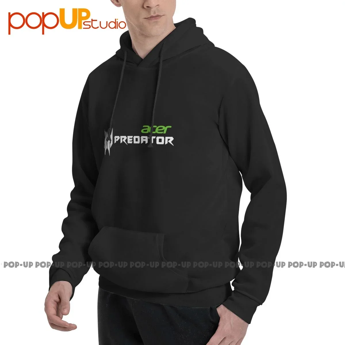 سويت شيرت بقلنسوة من Acer Predator Gaming Nvidia Msi Intel Amd، قمة الموضة الفريدة والمريحة