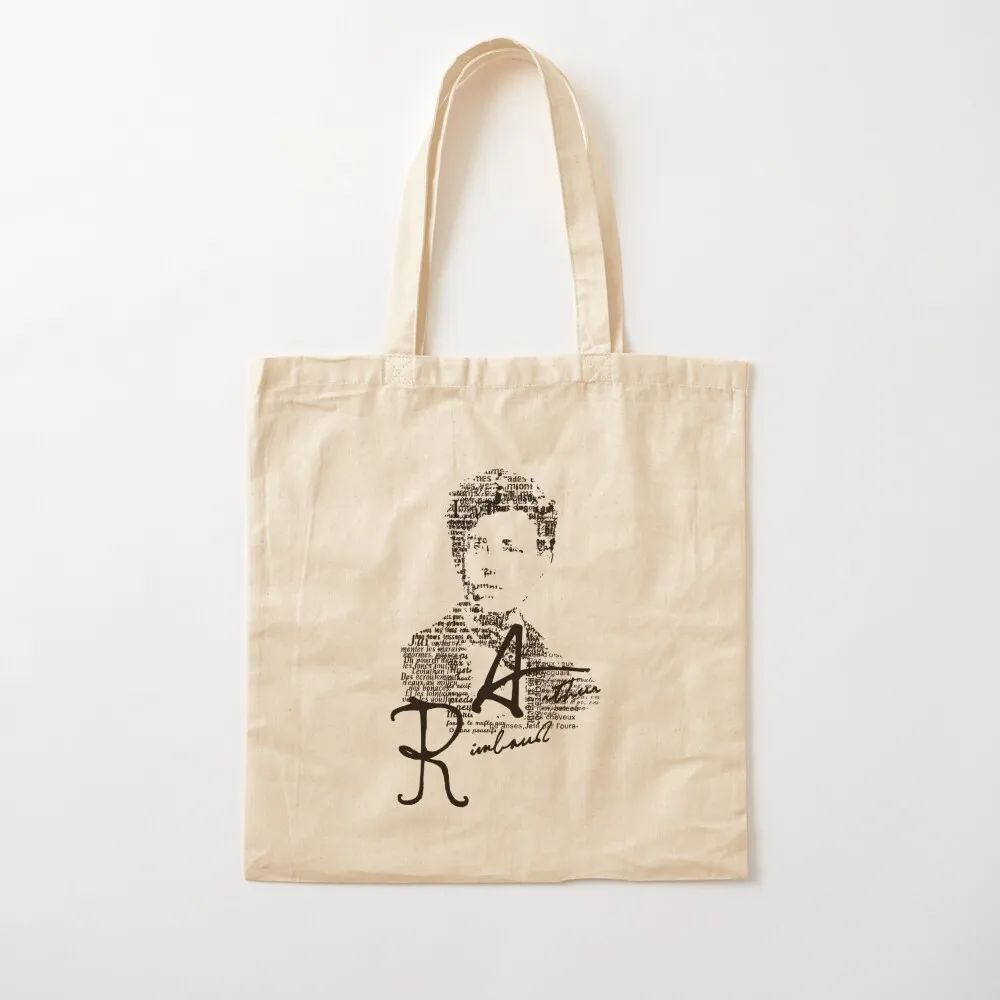 

Rimbaud Tote Bag Shopping bags cute tote bag Canvas Tote Bag