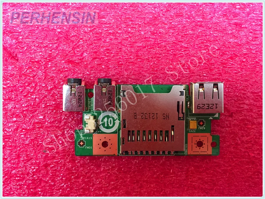 

FOR MSI GE40 X460DX USB AUDIO SD READER BOARD MS-1491A MS-1491 Test OK Free Shipping