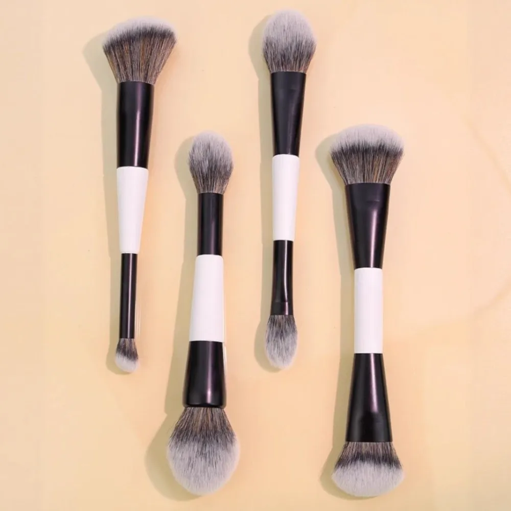 Dual-Ended F4 Contour Face Brush High Coverage Cosmetic Beauty Makeup Brushes Multi-purpose Powder Blush Brush Makeup Tools