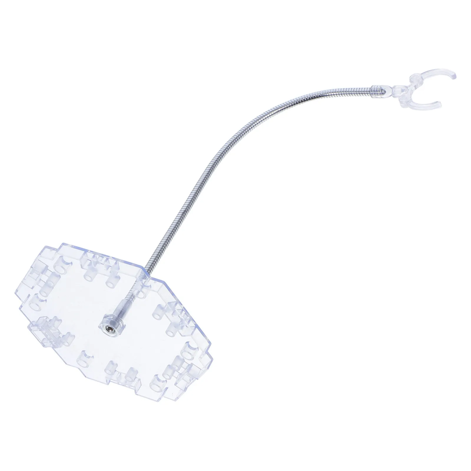 

Transparent Adjustable Action Figure Display Stand Professional Grade Stable Base for Collectors Interconnectable Design Dynamic