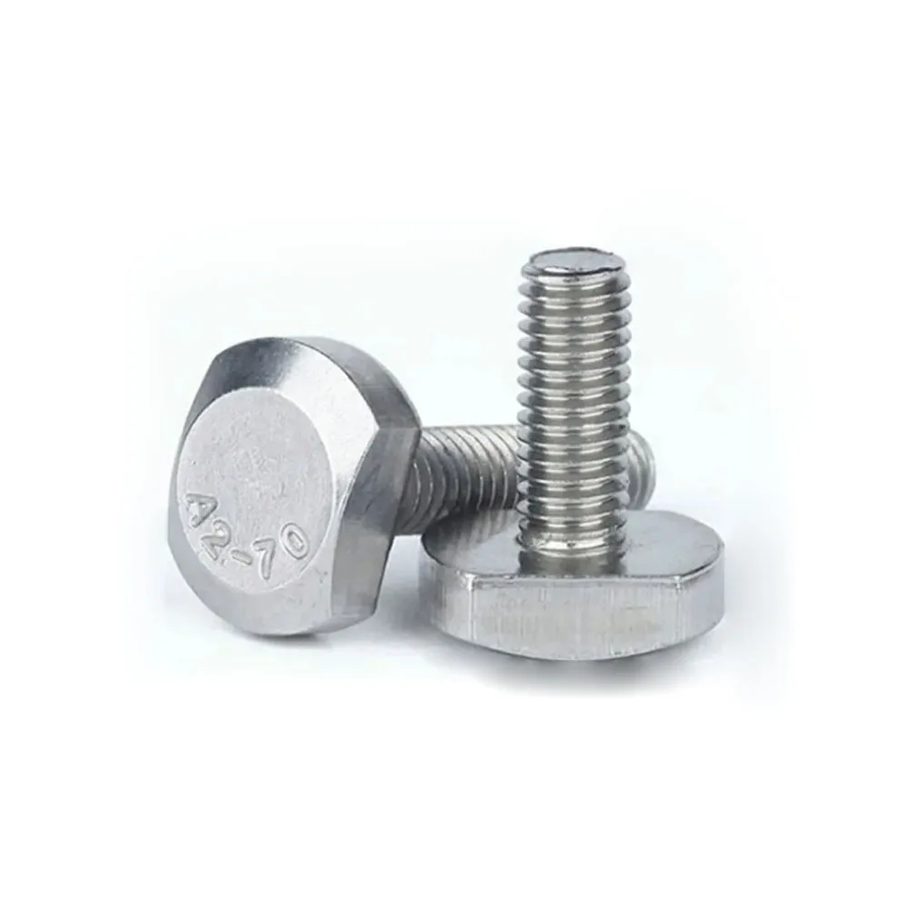 M5 M6 M8 M10 M12 GB37 A2-70 304 Stainless Steel T Shape Type Rectangle Hammer Head Bolt Screw for T-Slot Chute Rail Track
