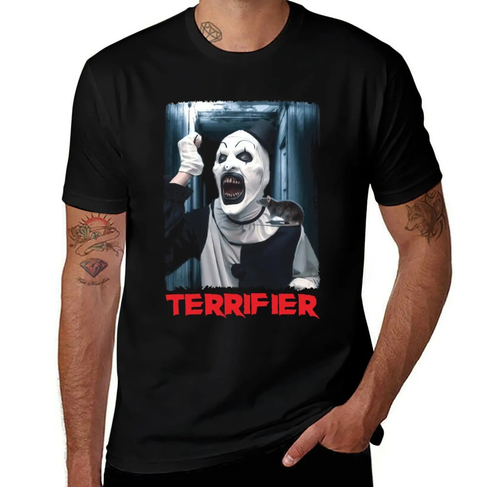 CUAN HOROR TERRIFIER T-Shirt Labor Work Casual T-Shirt