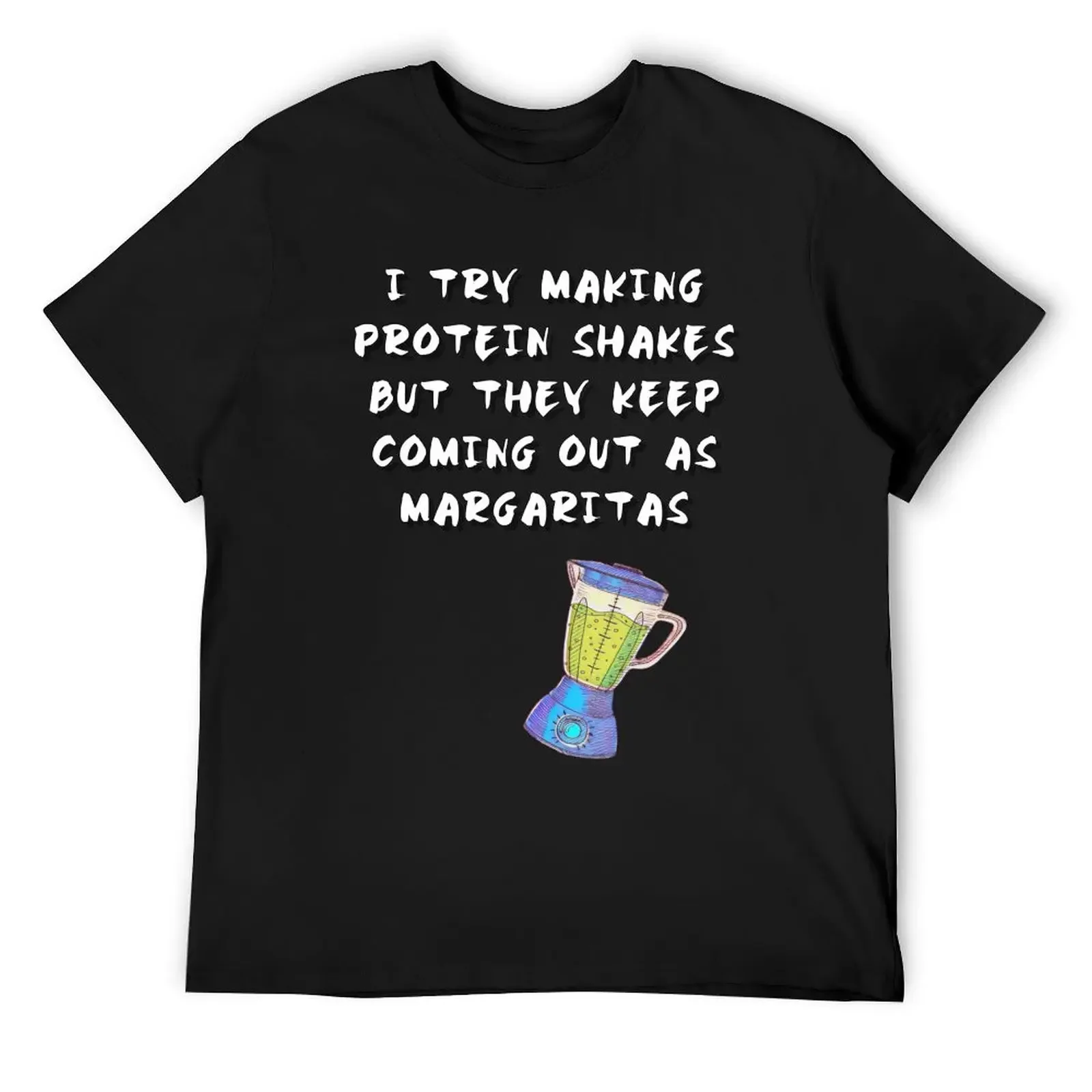 

Funny healthy margarita graphic design T-Shirt blanks anime stuff fashion shirts Men's cotton t-shirt