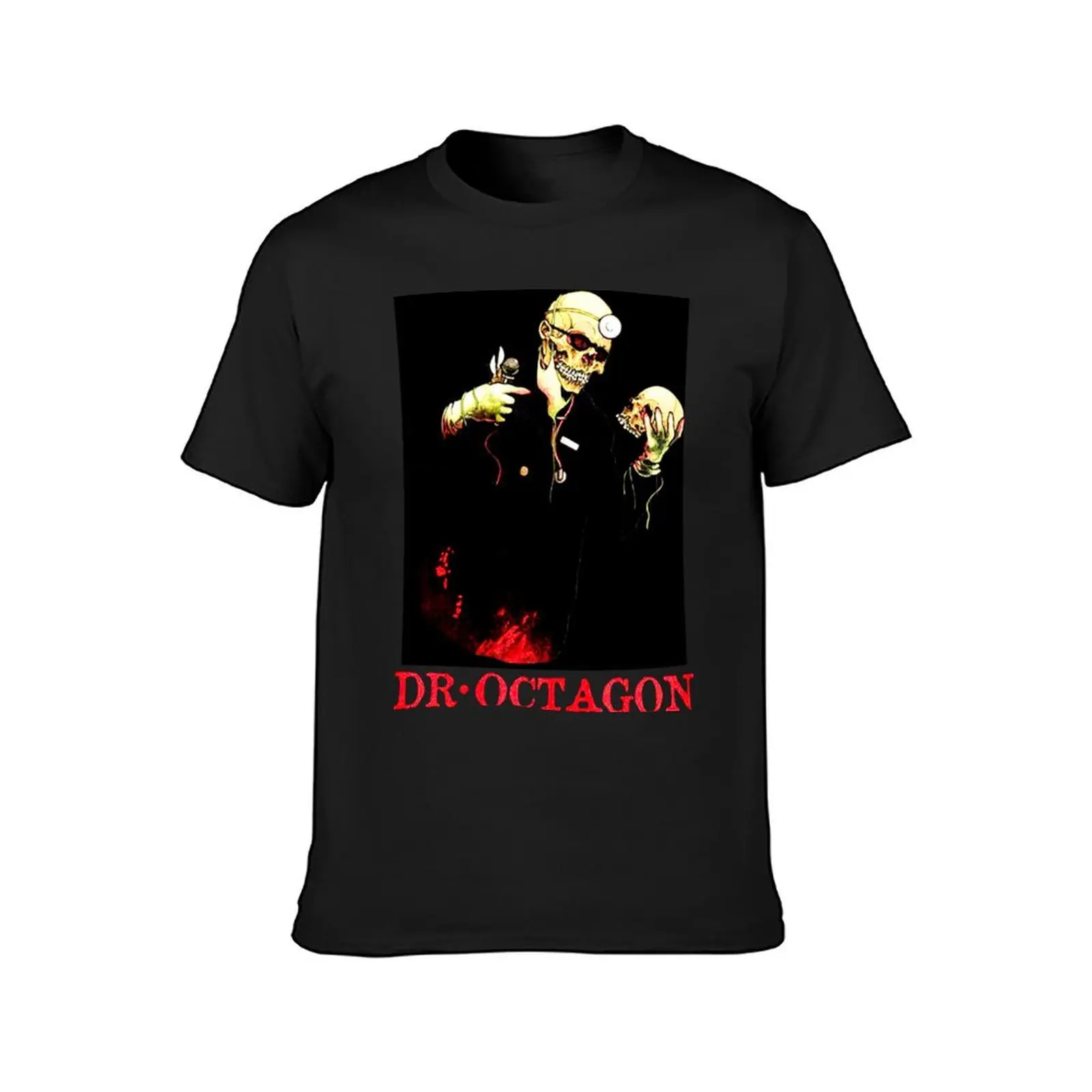 Dr Octagon T-Shirt sports fans boys whites summer top men t shirt