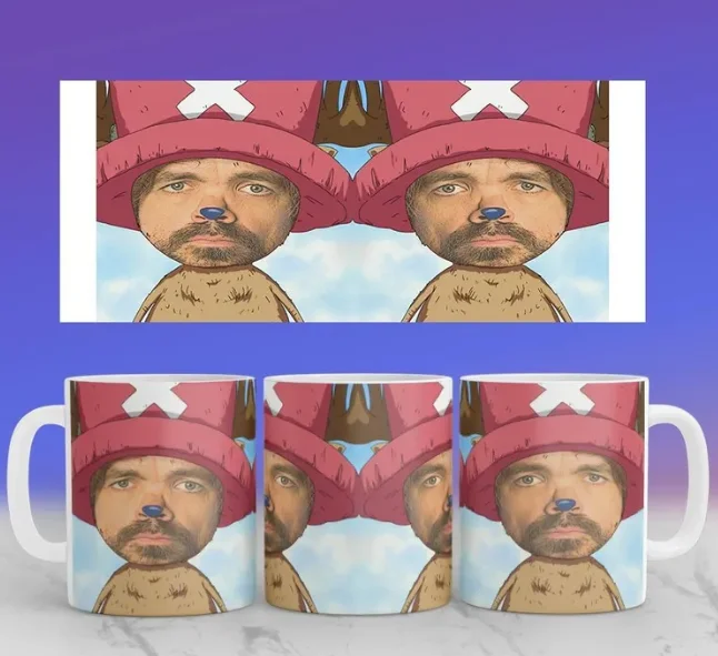 Ceramic Mug for One Piece Chopper Anime Pattern 330Ml Bedroom Office Tea Water Cup Ceramic Breakfast Coffee Cup Birthday Gift