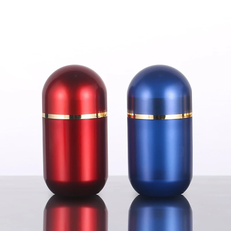 30ML Pille Packer Kunststoff Gläser Acryl Probe Tablet Verpackung Flasche Container Kapsel Flaschen Mit Deckel Für Pille ML