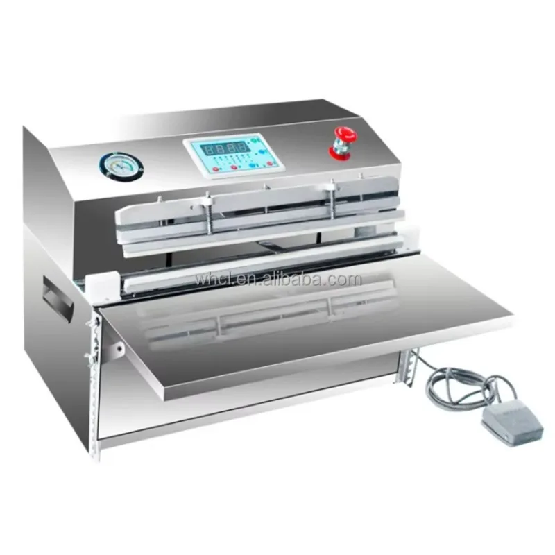 

60cm Portable Bench Top Stainless Steel Vacuum Packaging External Food Vacuum Sealer Sealing Machine