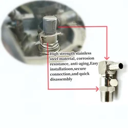 Fuel pump quick release metal connector For BMW R1200GS ADV R1200RT S1000RR K1200R K1300R K1600GTL HP4 Rninet