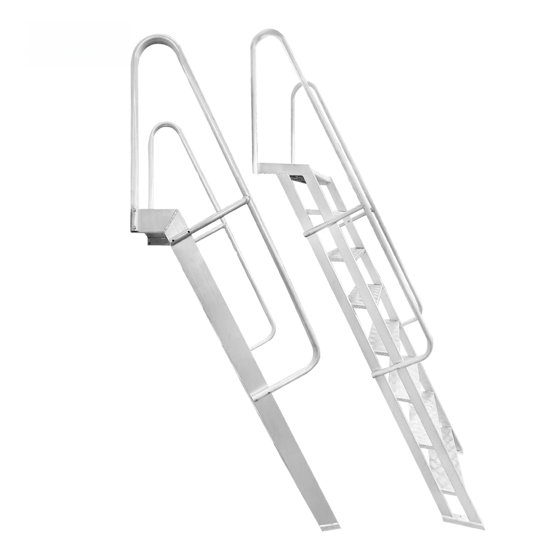 Folding herringbone ladder drying rack dual-purpose thickened telescopic climbing ladder