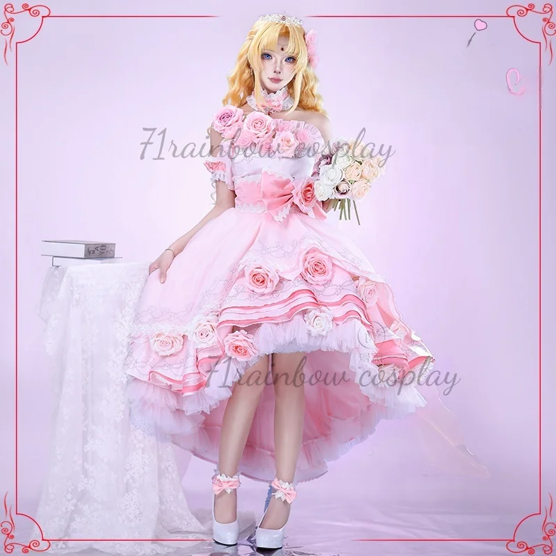 أنيمي الذي جعلني أميرة SIYA تأثيري حلي ملابس عيد الميلاد فستان زي سيا ازياء تأثيري