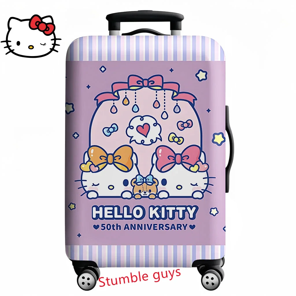 

Anime Kawaii Hello Kitty Travel Luggage Cover Fits 18-32 Inch Suitcases Protector