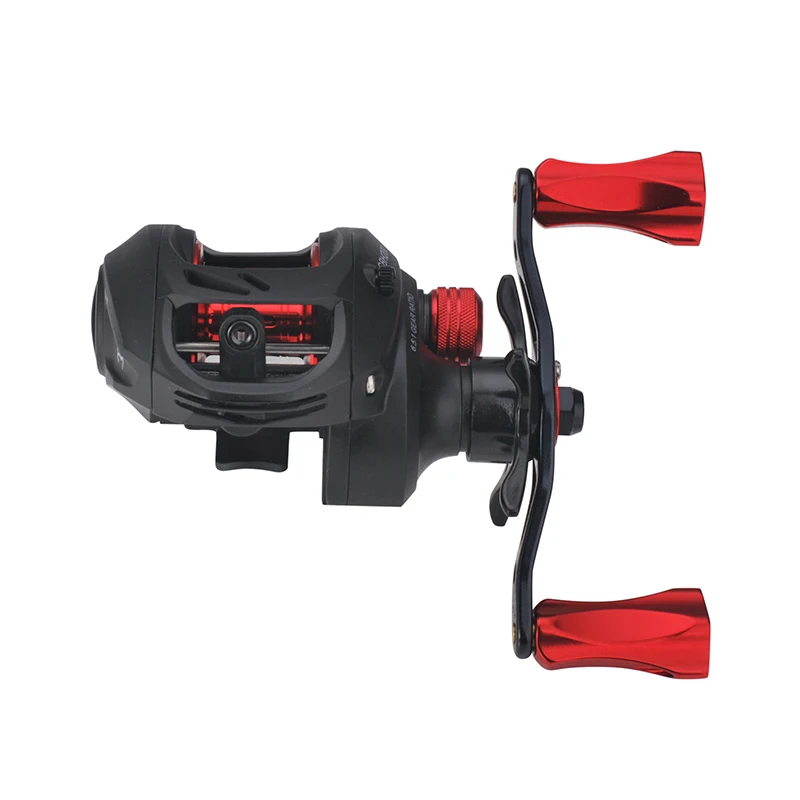 Carrete Lizard Fishing aluminio con antienredo para lubina