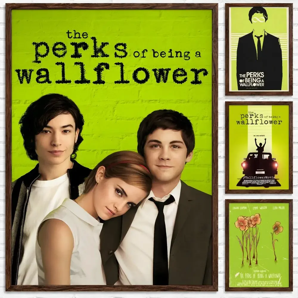 Coming-of-Age Movie The Perks Of Being A Wallflower Poster Self-adhesive Waterproof Paper Sticker Art Room Wall Decor
