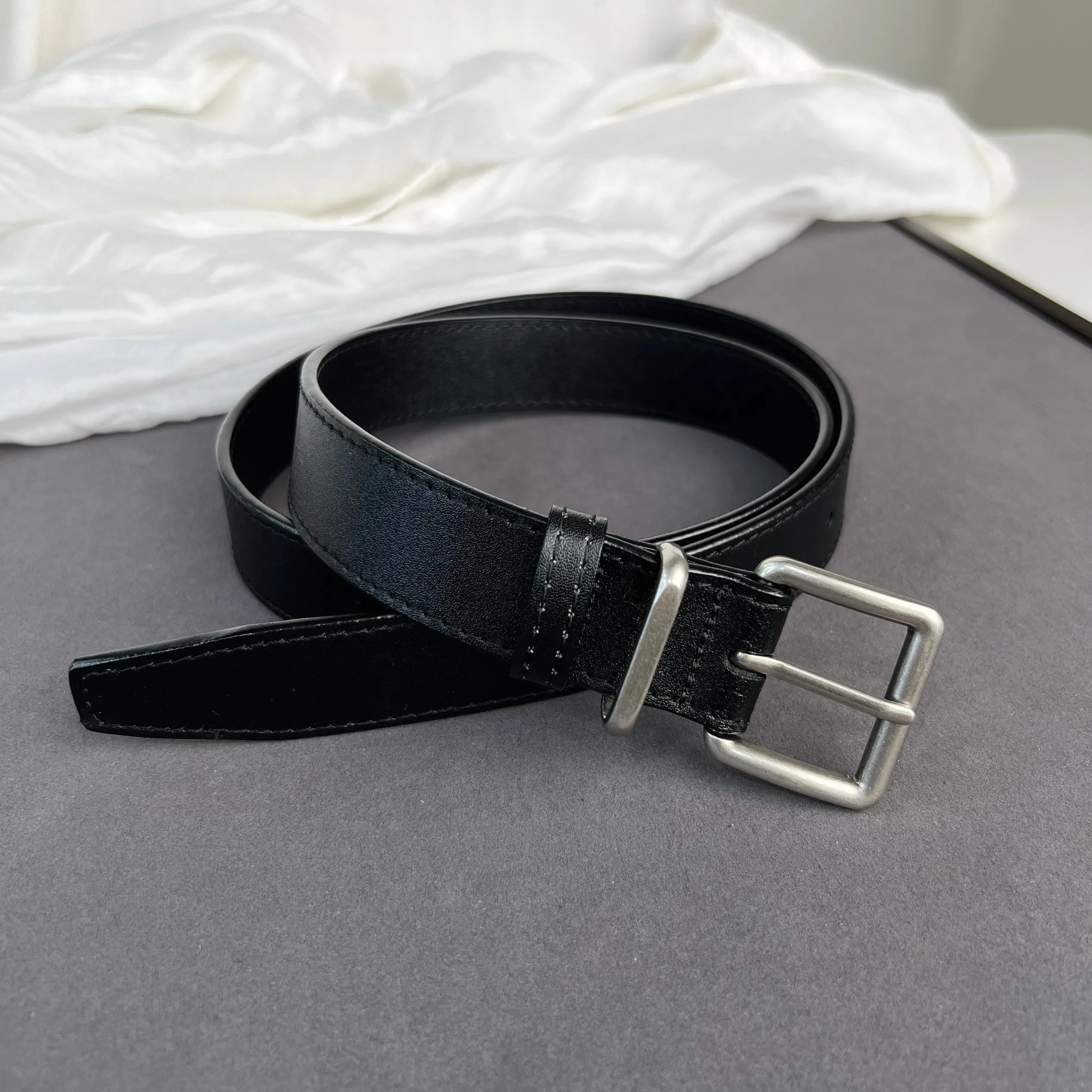 여성 빈티지 블랙 정품 가죽 코르셋 여성 Cummerbund 코트 허리띠 드레스 Decration 와이드 벨트 J1491