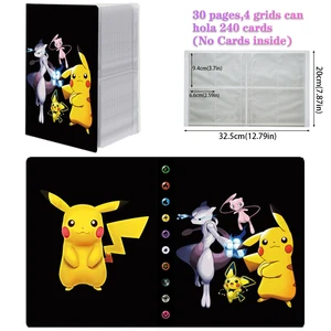 Anime Card Protector Notebook für Pokemon, Charizard Holder, Binder Collections Ordner, Buchalbum, 240pcs, 2024 10 Hauptverkaufalbum Ficour - №6