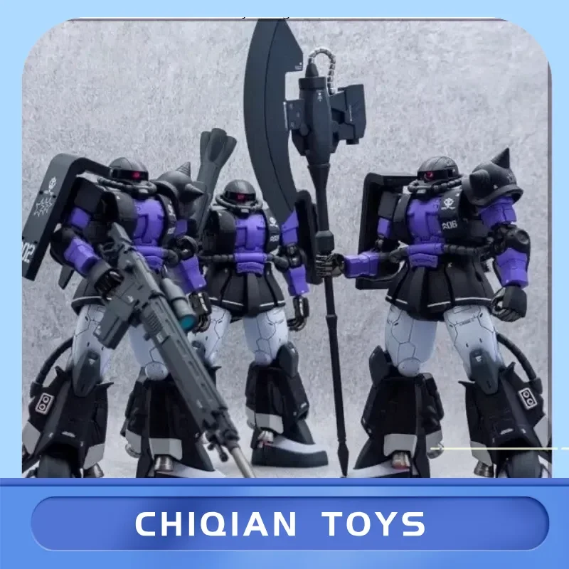 

Gaogao Ms-06r-1a Zaku II High Sniper Model Kit 1/144 Scale HG Assembly Action Figure Collectible Toy for Fans And Gifts