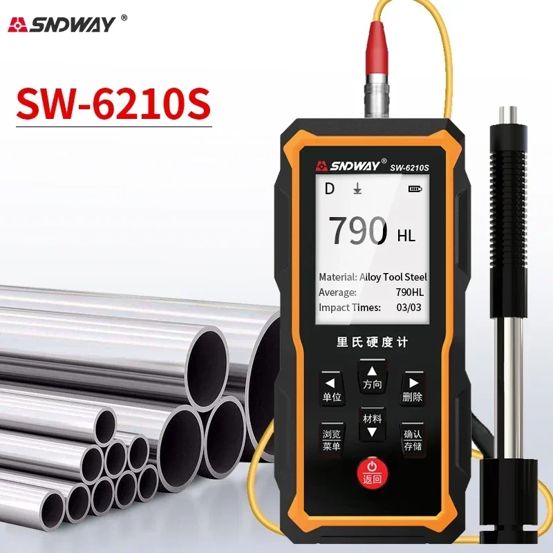 2026 Hardness Tester Tools 170~960HLD HL HB HR(ABC) HV HS Multidirectional Metal Gold Stainless Steel Durometer M