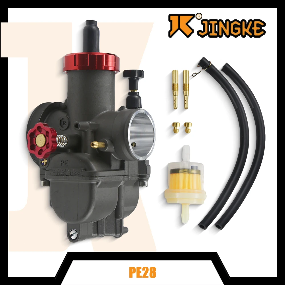 

Motorcycle Carburetor PE28 28mm For Keihin NSR PRO NSR150 100CC-250CC Scooter ATV Dirt Bike Racing Carb