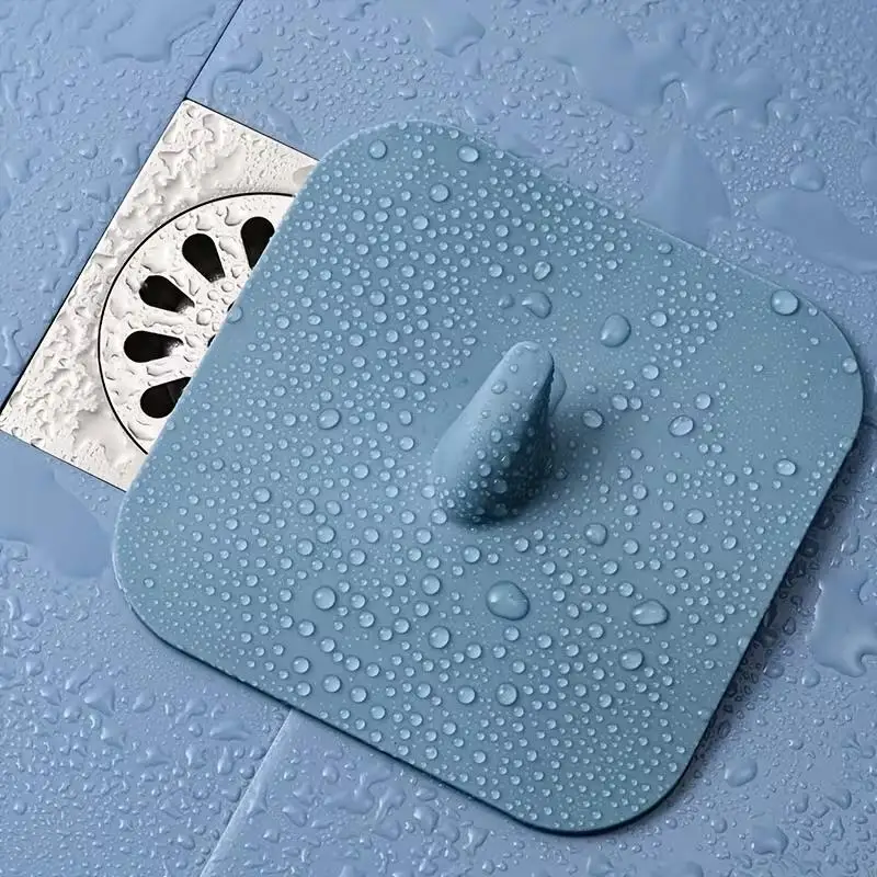 1/2pcs Universal Drain Cover – Odor & Pest Proof for Shower, Bathtub Sink, Bathroom Drainage Protection