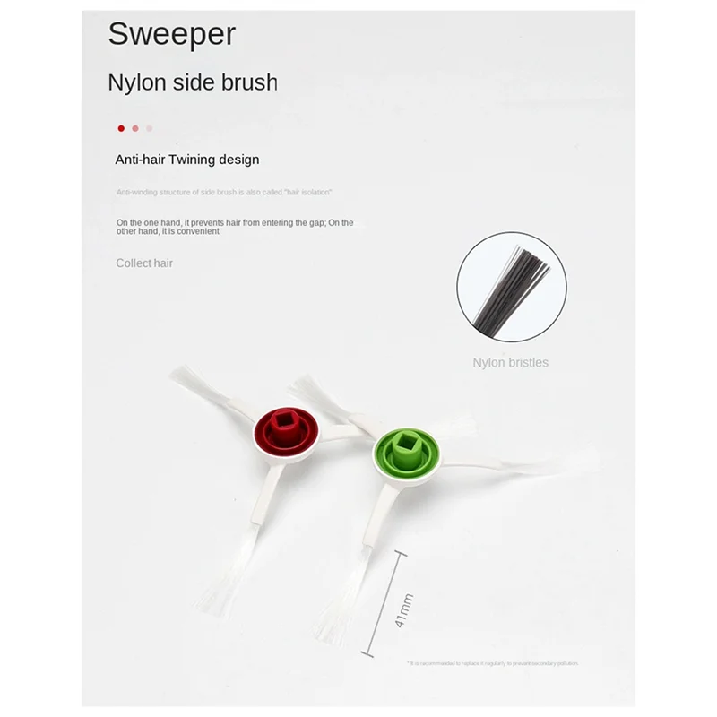 ملحقات بديلة من TAIGH قطع غيار روبوت بلاستيكي لملحقات Ecovacs Deebot X1 OMNI / T10 OMNI #1