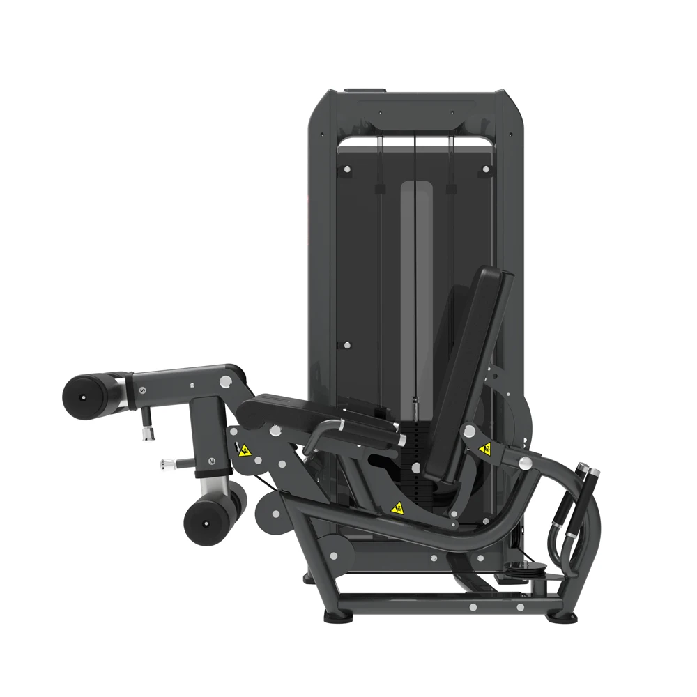 Dual Function Gym Machine Seated Leg Extension & Prone Leg Curl Pin Loaded Fitness Machine for Commercial Gym