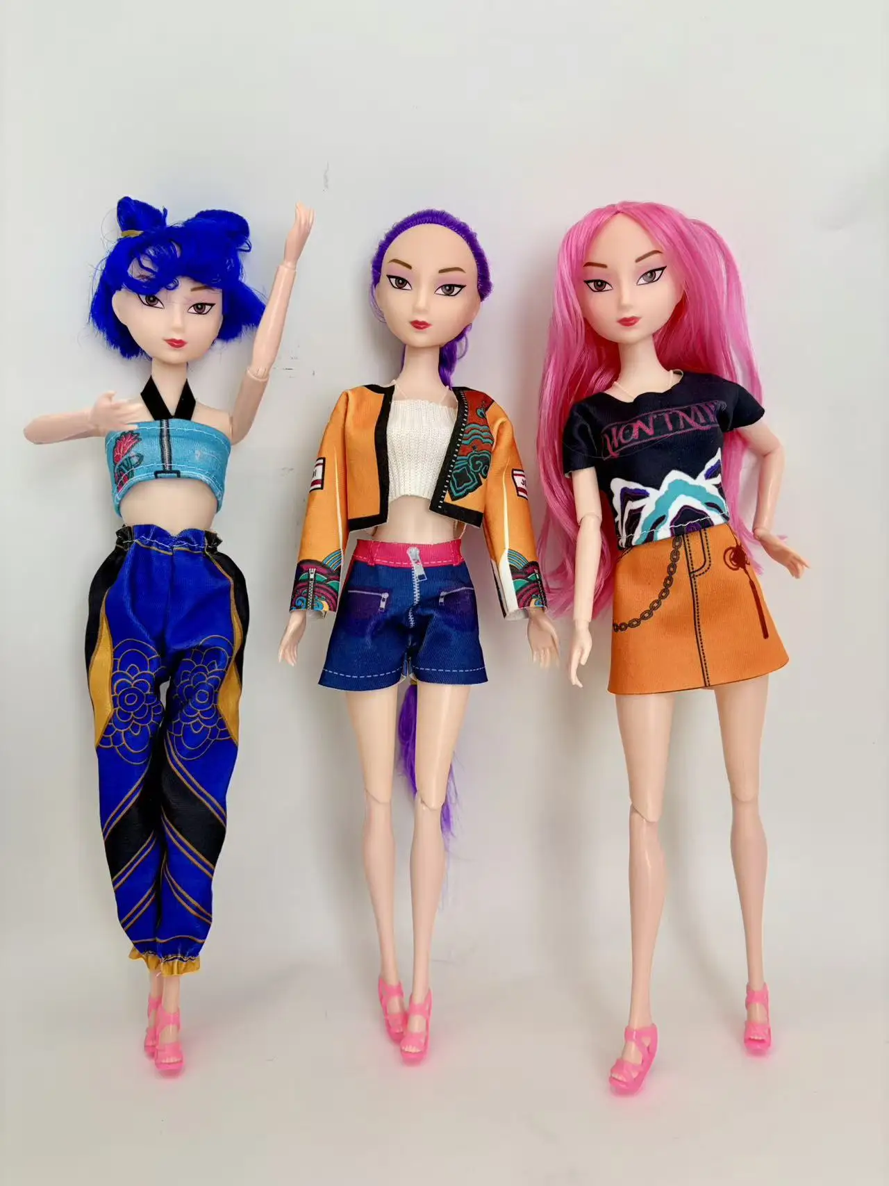 2026 New Girl Gift Idol-style long-haired posable doll, fully jointed × mix-and-match outfits, perfect birthday surprise