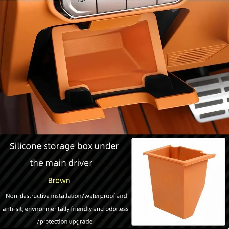 

Органайзер-разделитель для автомобильного отсека водителя, совместимый с GWM Tank 500 Hi4-t Hi4-Z, силиконовый, для хранения, аксессуар для тюнинга автомобиля