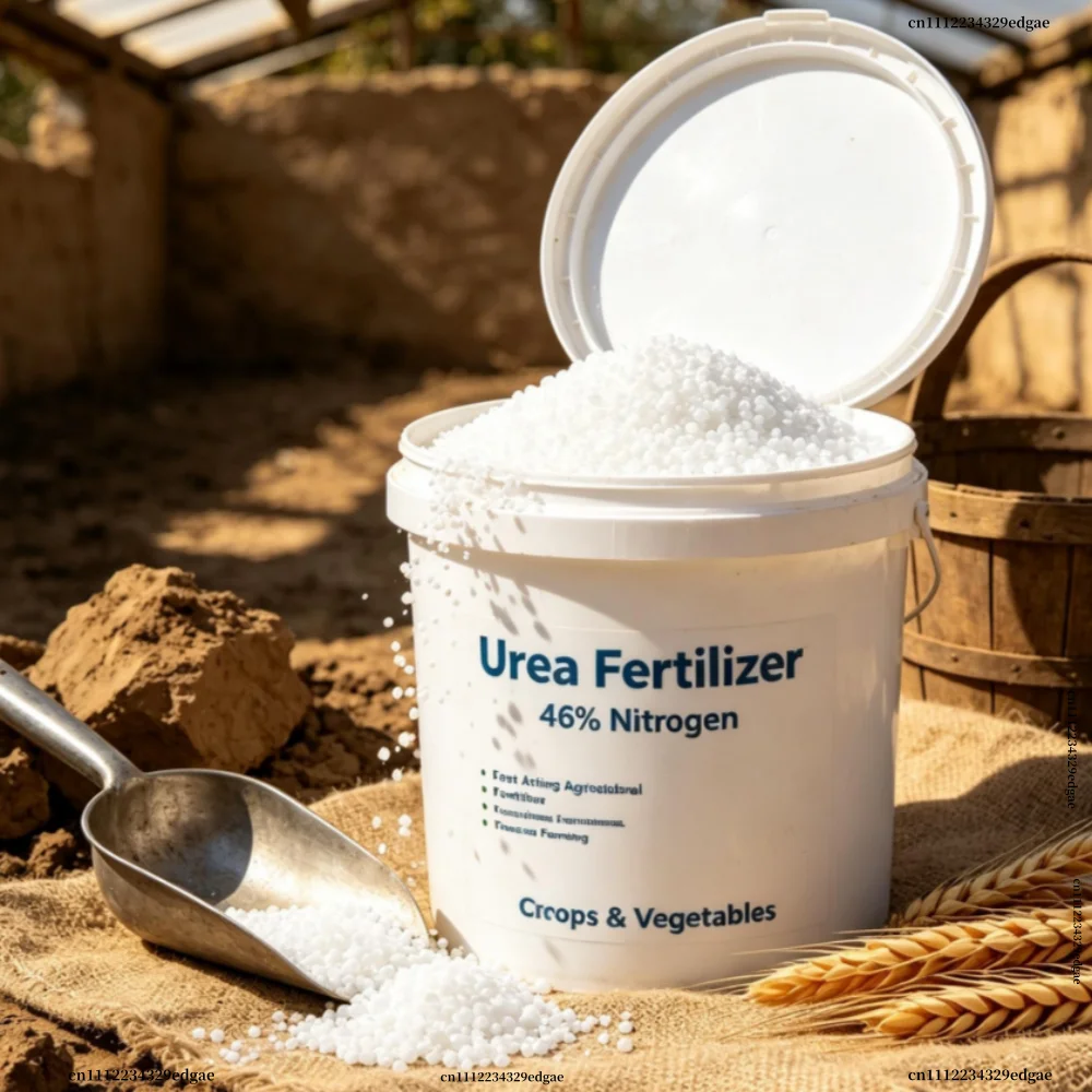 N46 Urea 46% Nitrogen High Purity Carbamide Fast Dissolving Fertilizer for Garden Plants Crops Farm Agriculture